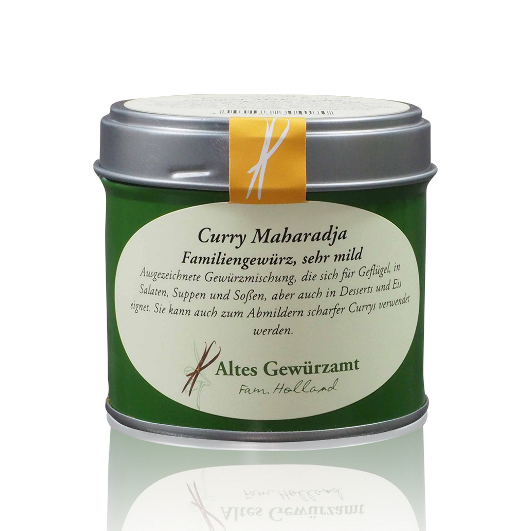 Altes Gewürzamt Curry Maharadja Dose Produktbild Altes Gewürzamt Curry Maharadja Dose