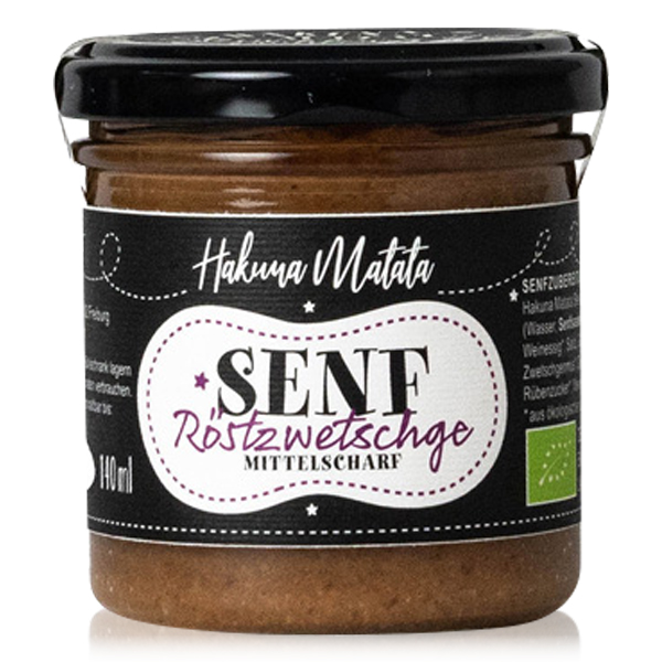 Senf Röstzwetschge