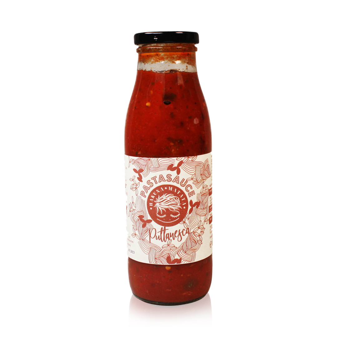 Pasta-Sauce Puttanesca 500 g Flasche