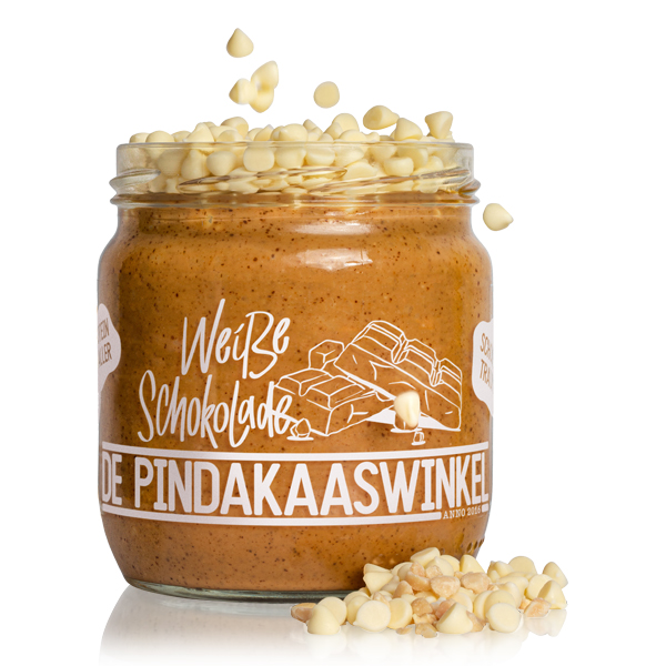 Pindakaaswinkel Weiße Schokolade 420 ml