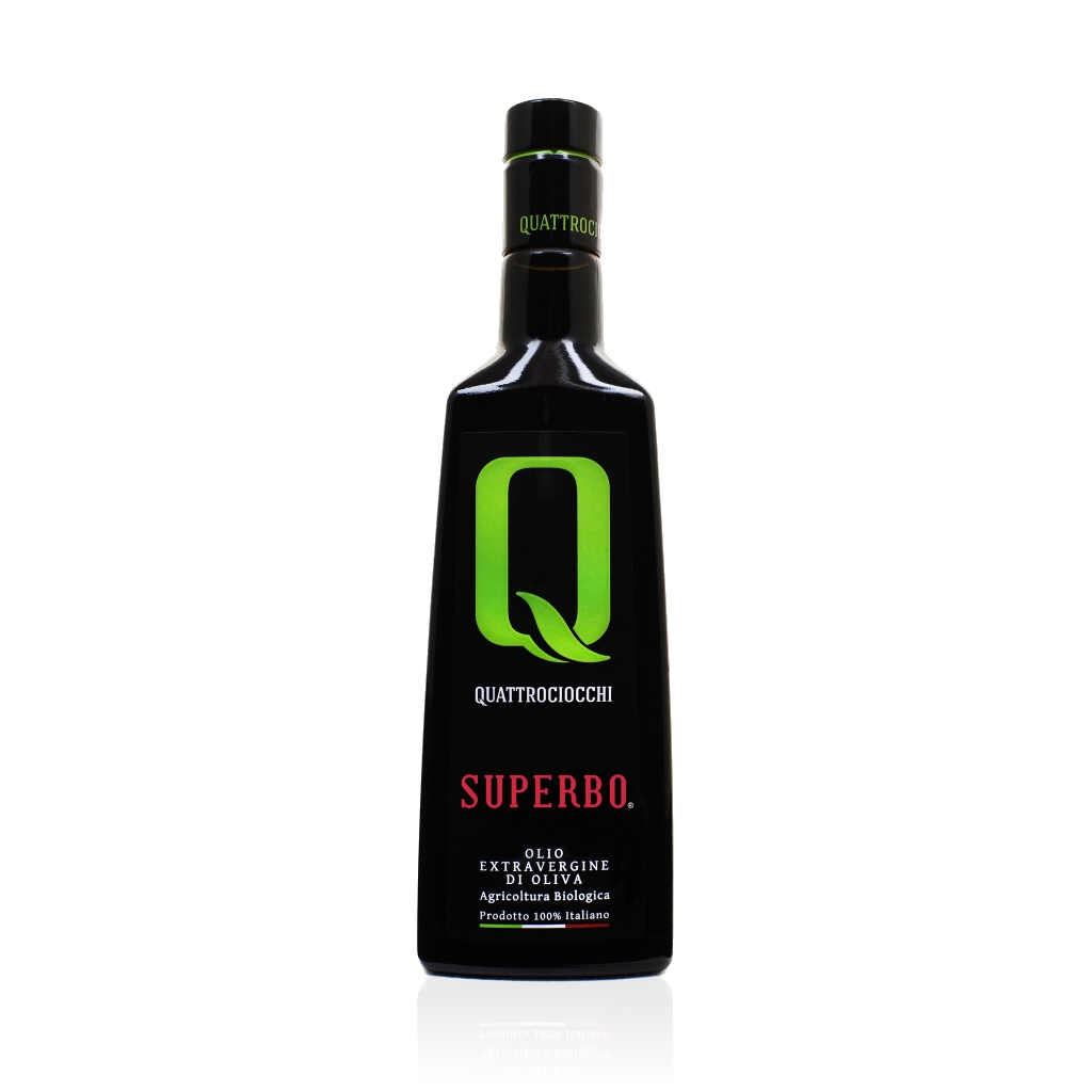 SUPERBO BIO Natives Olivenöl Extra 500 ml Flasche