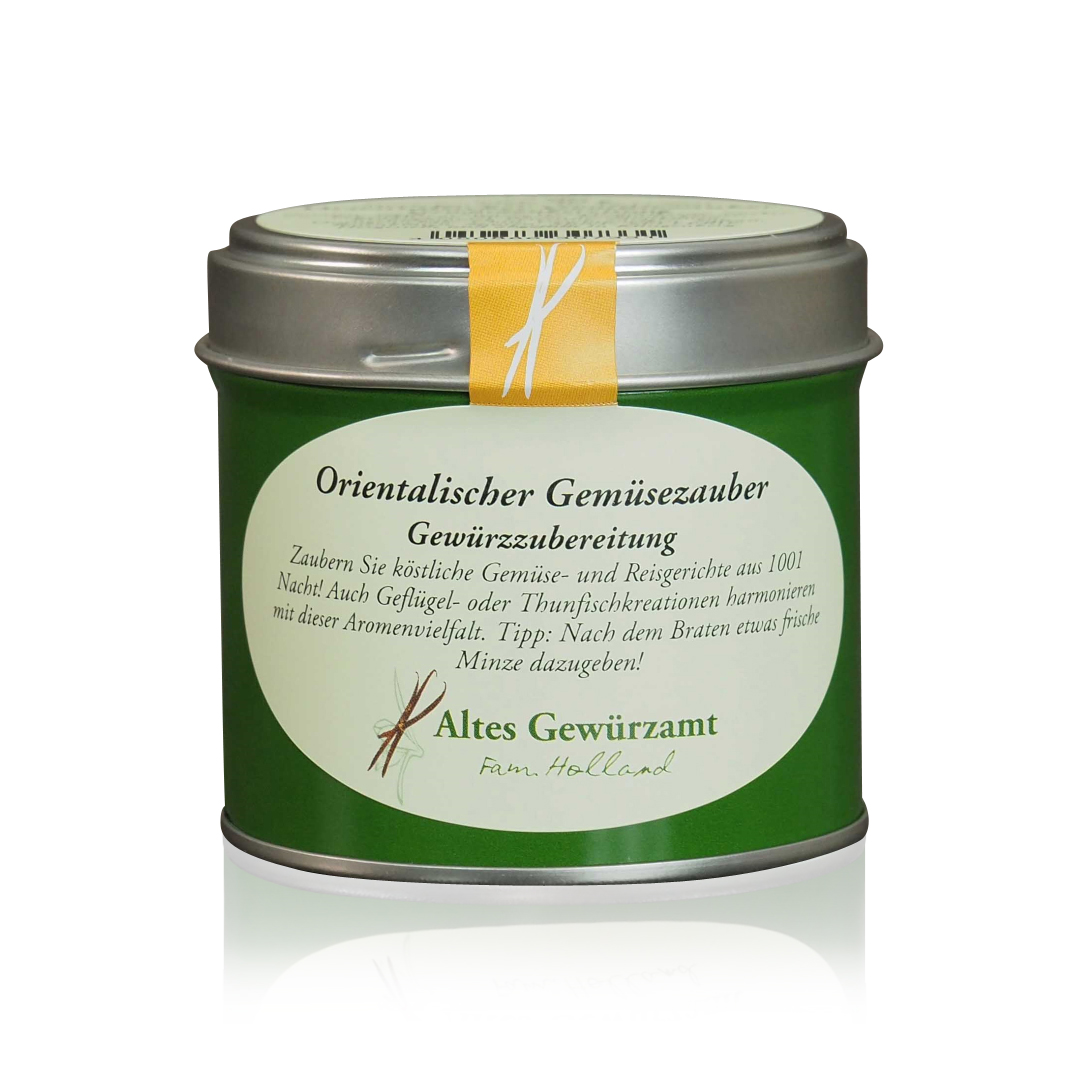 Altes Gewürzamt Orientalischer Gemüsezauber Dose Produktbild Altes Gewürzamt Orientalischer Gemüsezauber Dose