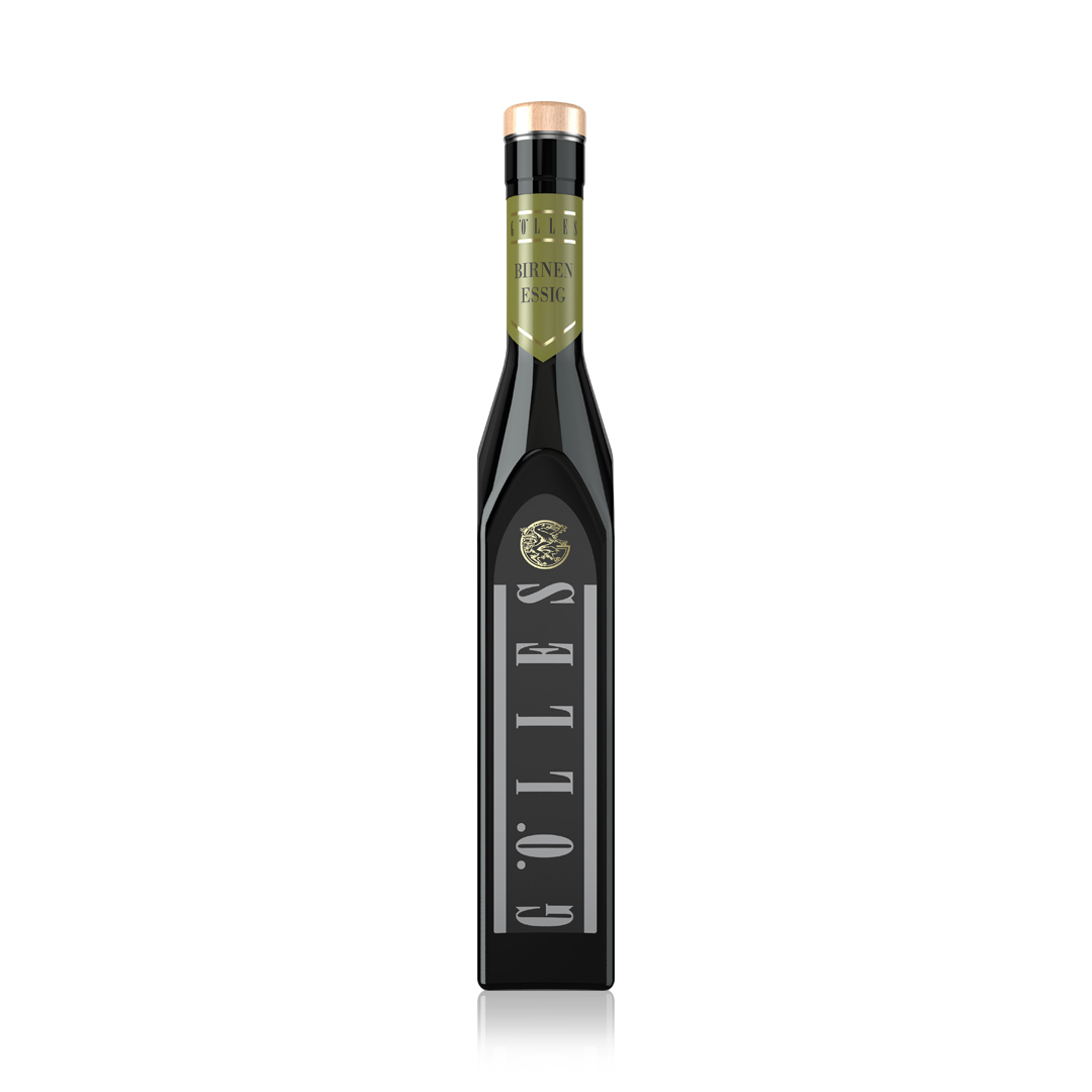 goelles-birnen_essig_250ml-1080sq Flasche Gölles Birnen Essig 250 ml – klassischer Fruchtessig mit feiner Birnennote.