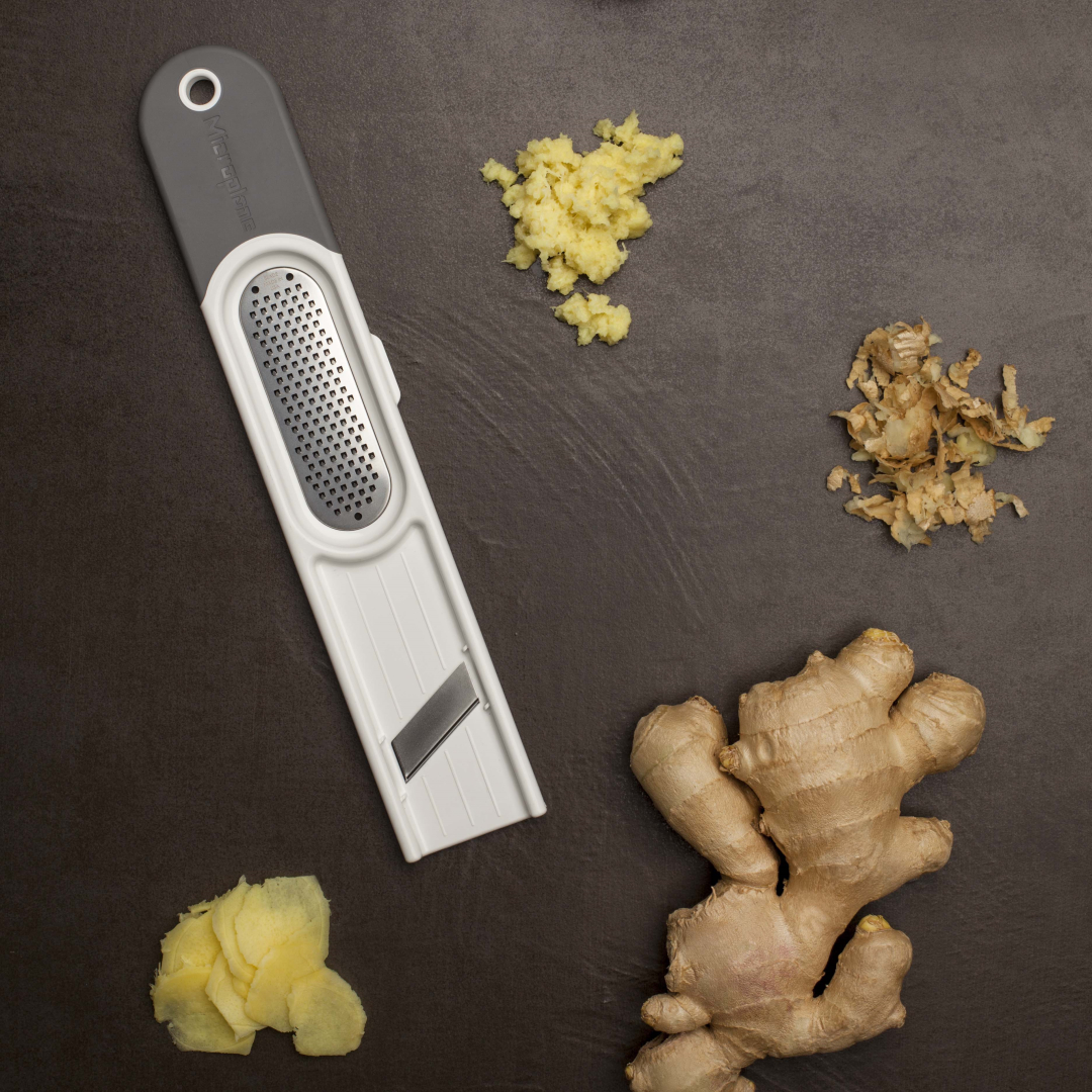 microplane_specilaty_ginger_tool_overhead-1080sq Microplane Ingwer-Reibe 3in1 Reibeergebnisse