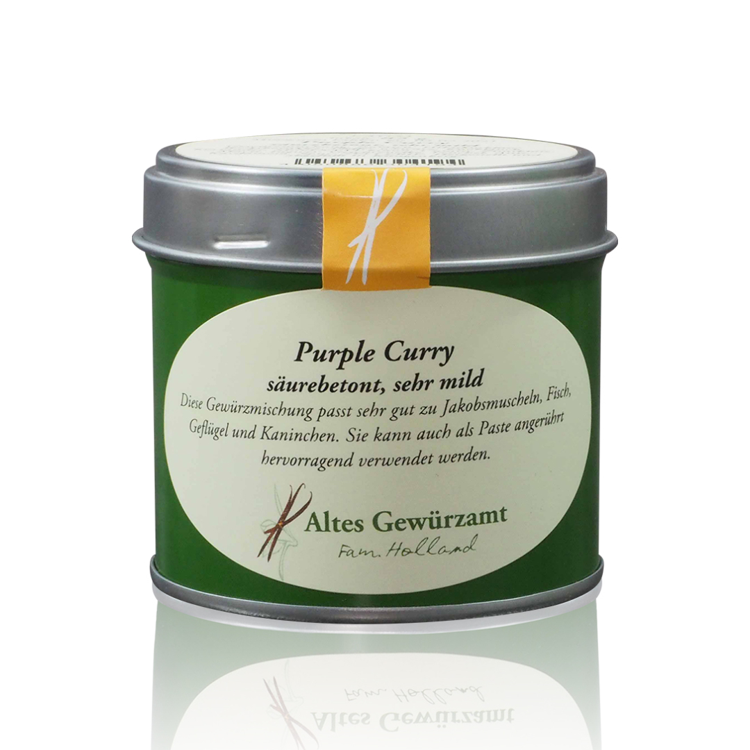 Produktbild Altes Gewürzamt Purple Curry Dose
