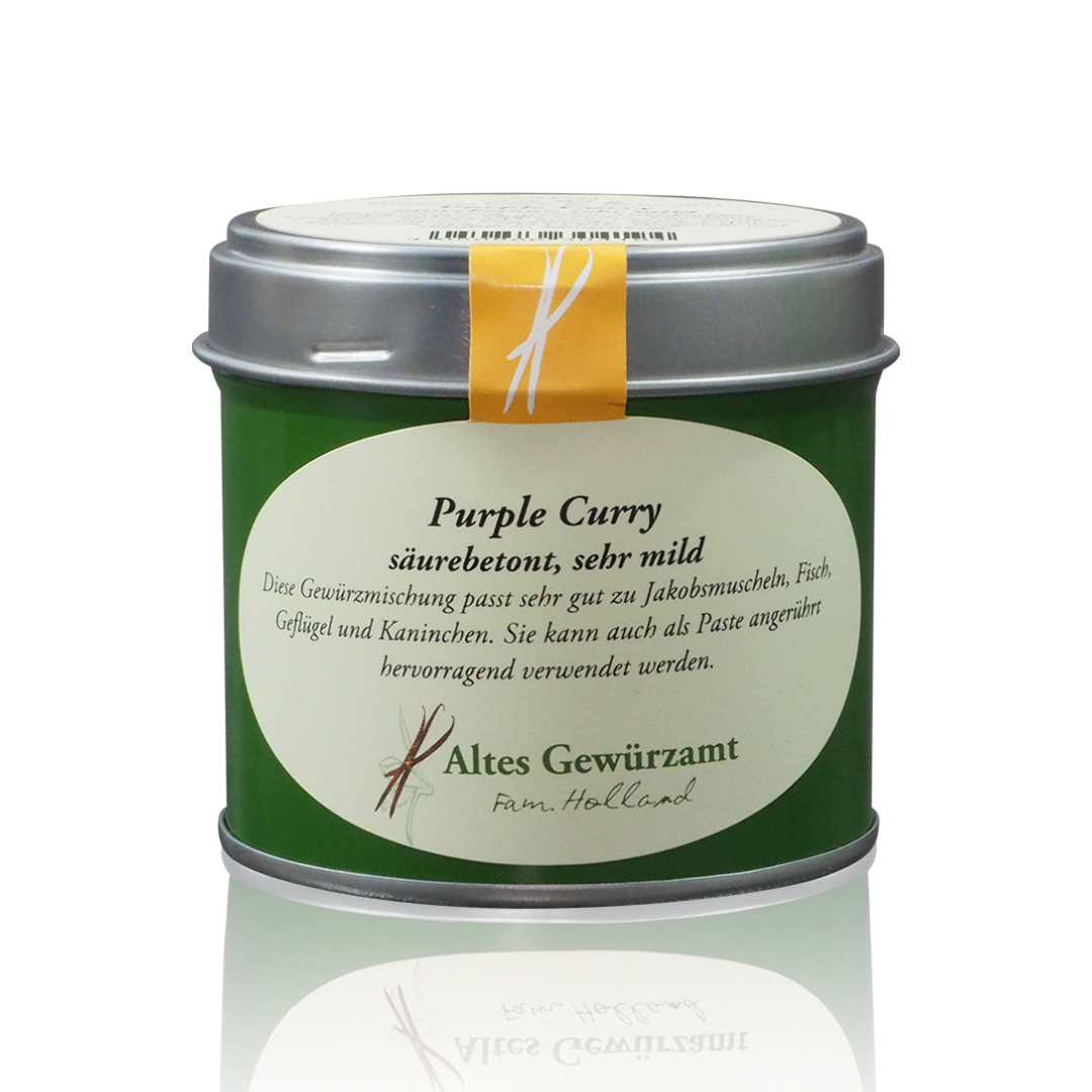 Altes Gewürzamt Purple Curry Dose Produktbild Altes Gewürzamt Purple Curry Dose