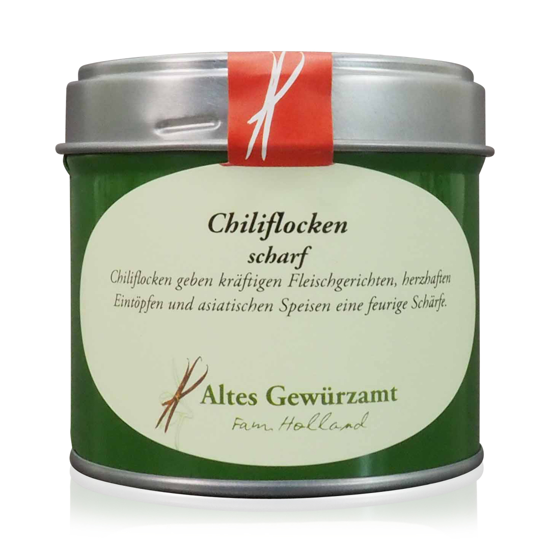 Chiliflocken scharf 60 g Dose