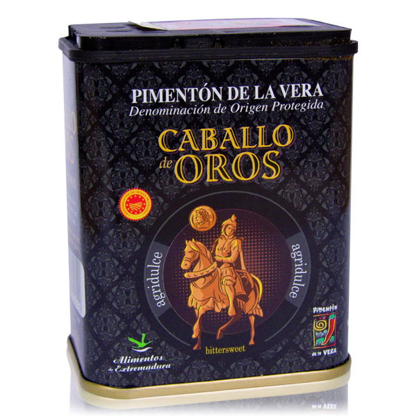 Caballo Oros Pimentón de la Vera Agridulce 75 g