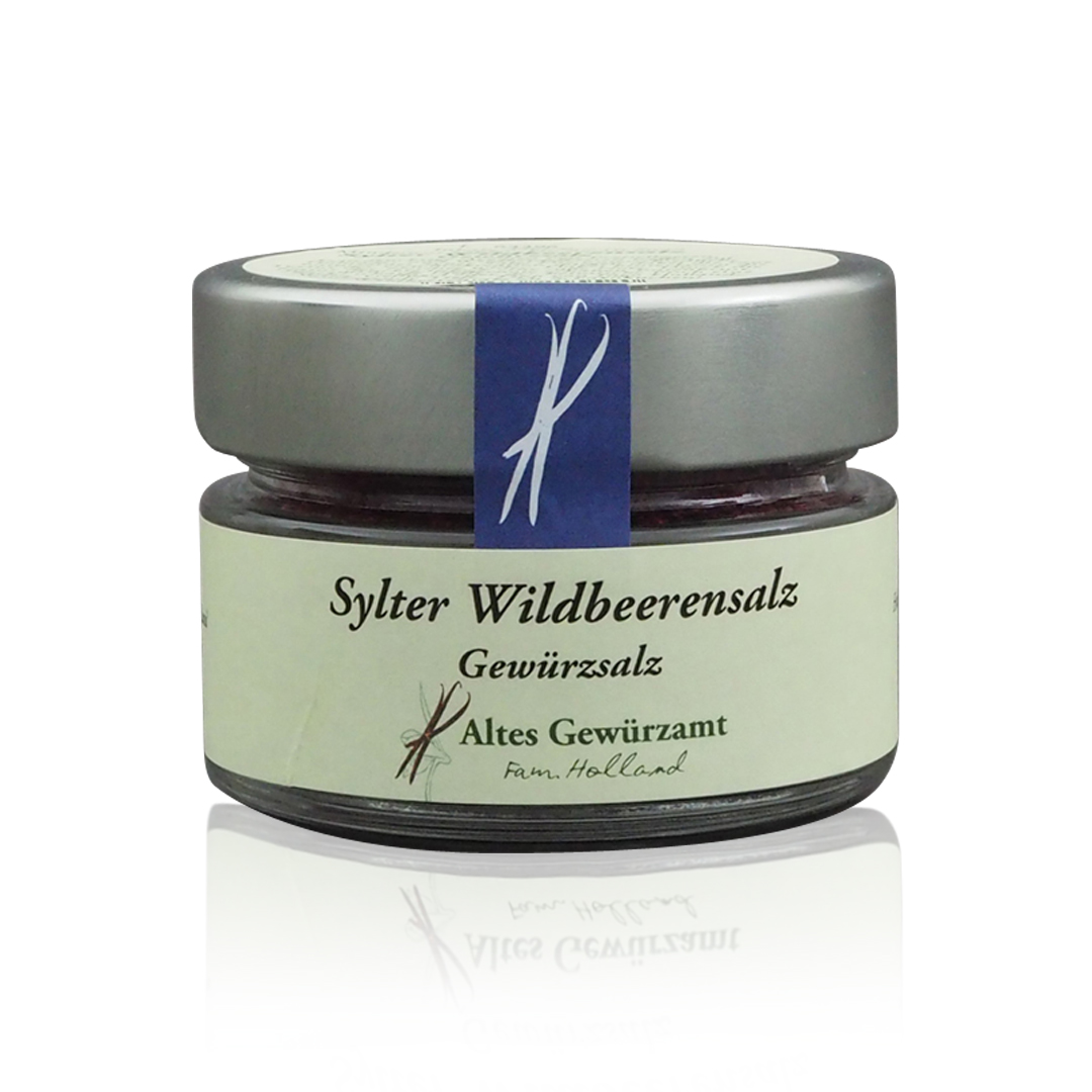 Sylter Wildbeerensalz 90 g Glas