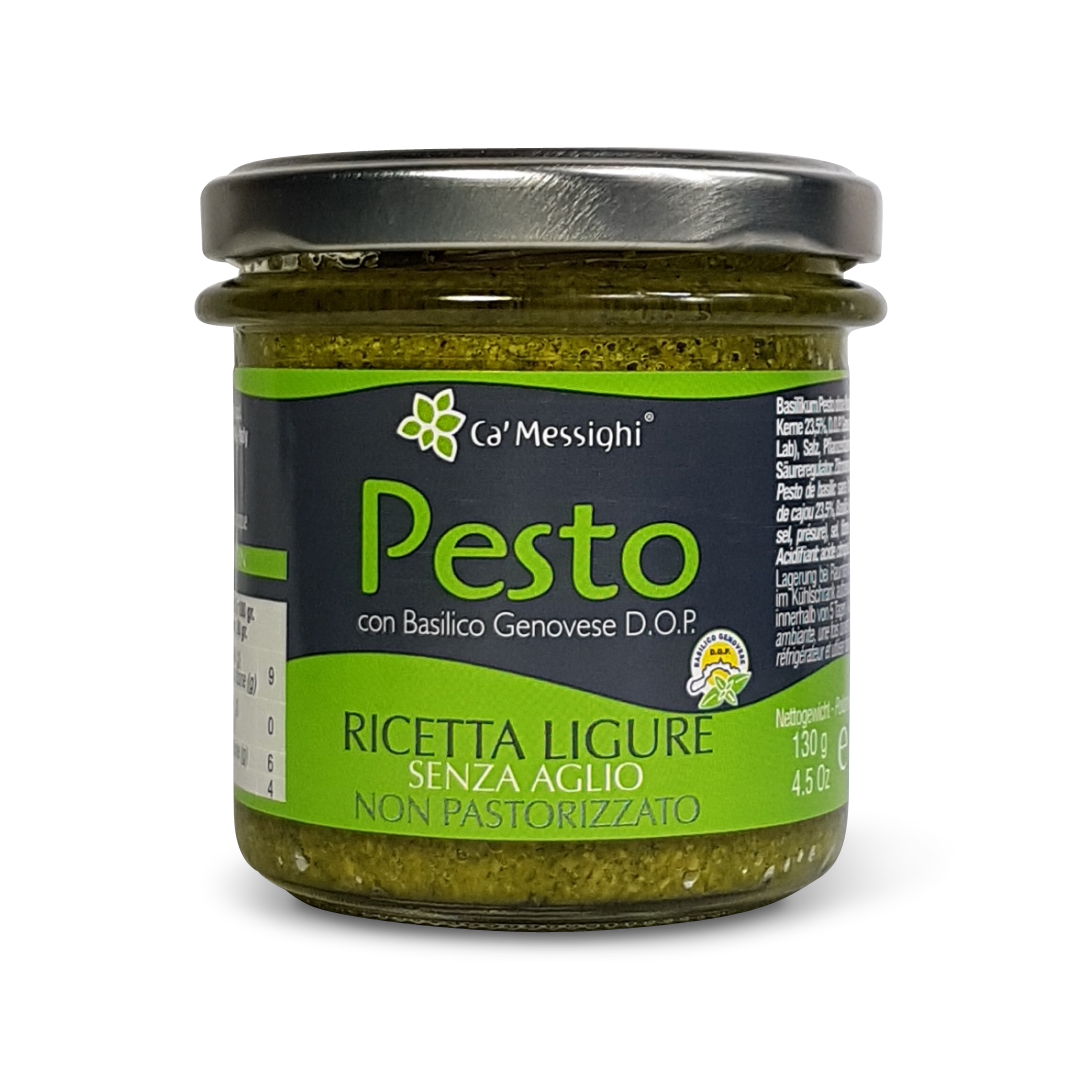 Pesto ricetta ligure senz'aglio 130 g Glas