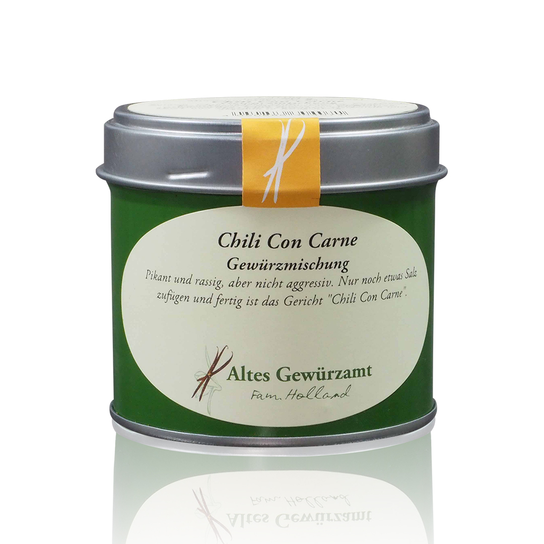 Altes Gewürzamt Chili Con Carne Dose Produktbild Altes Gewürzamt Chili Con Carne Dose