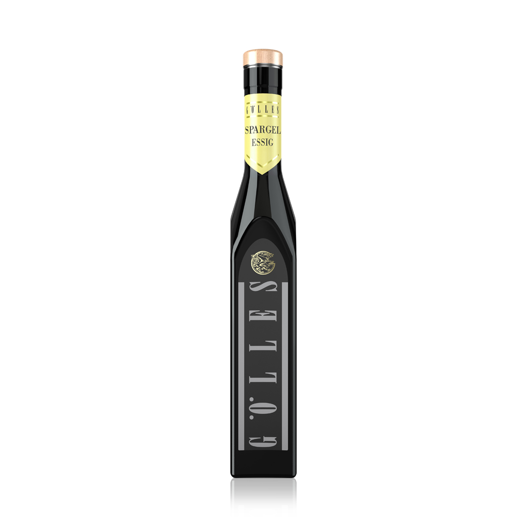 goelles-spargel_essig_250ml-1080sq Flasche Gölles Spargel Essig 250 ml – feiner, würziger Essig mit Spargelnote.