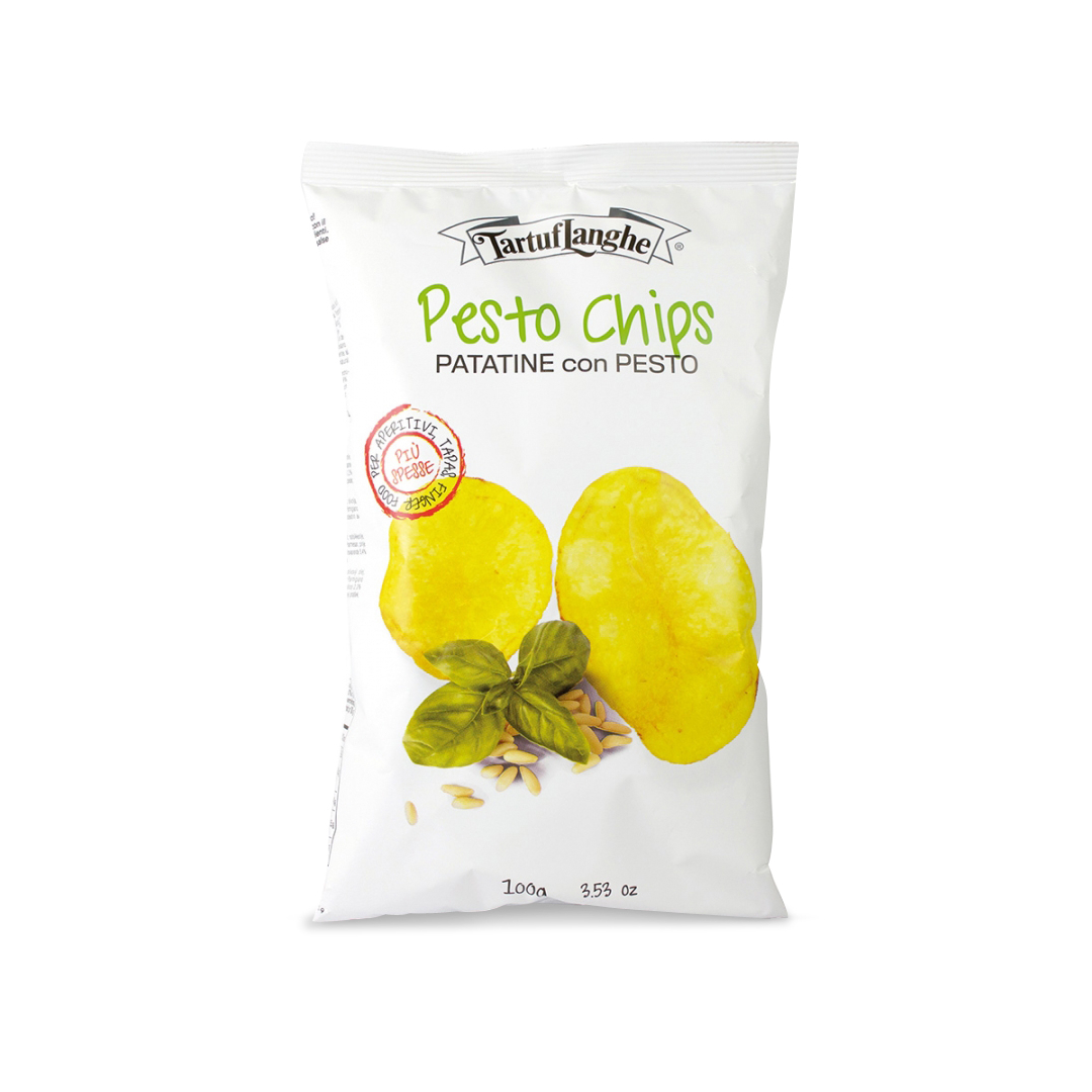 Kartoffelchips mit Pesto 100 g Tüte