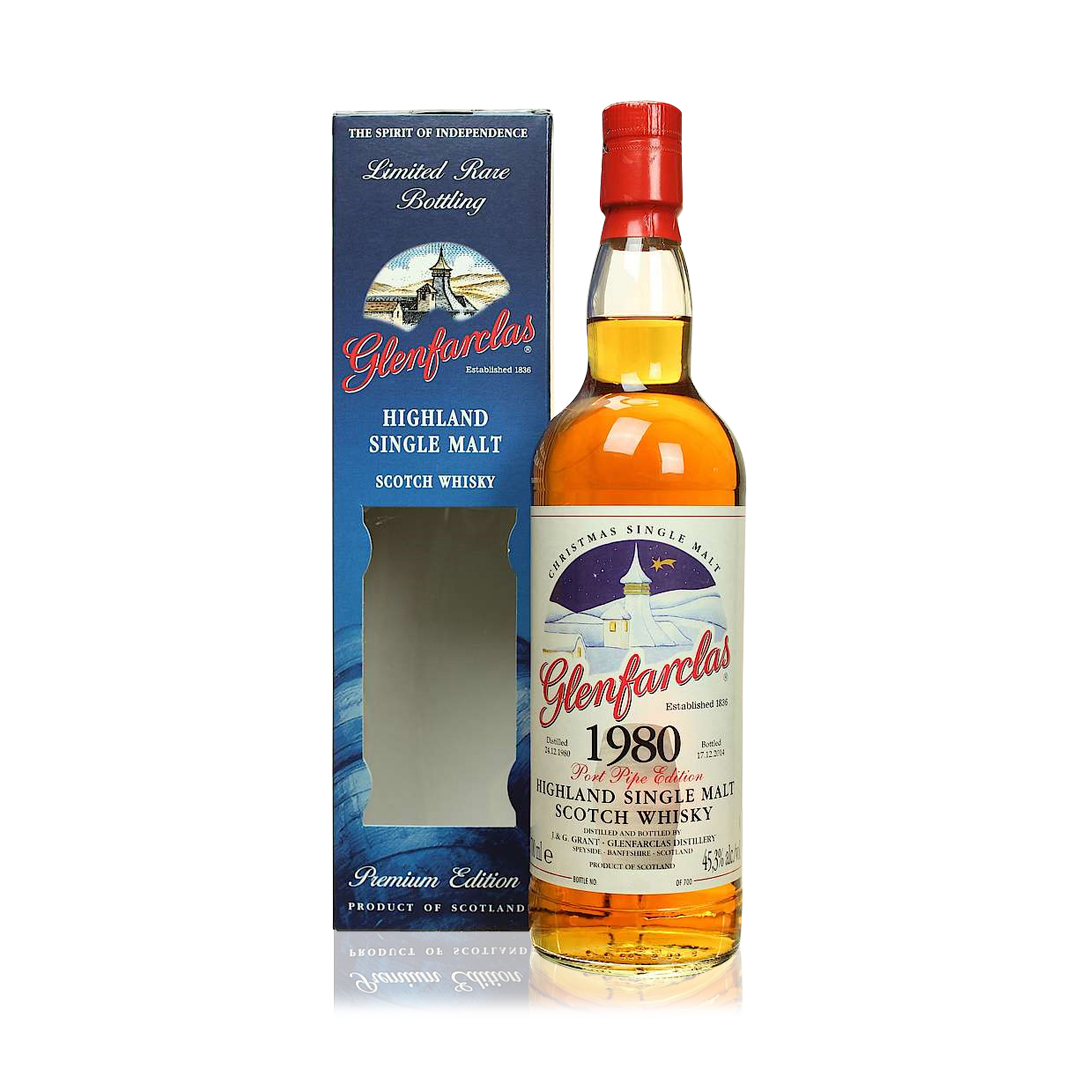 Glenfarclas Christmas Edition 1980 Port Piepe