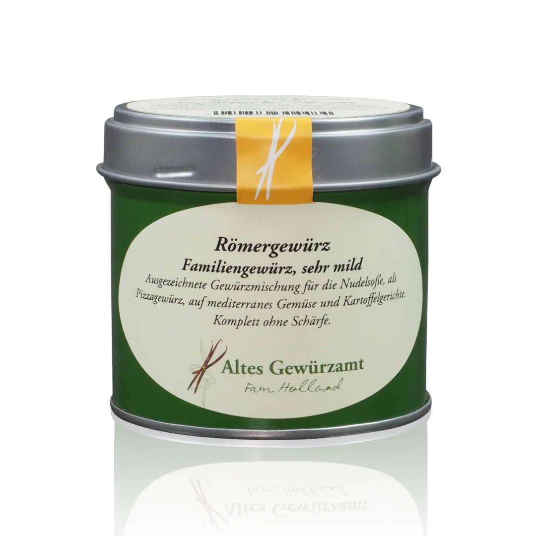 Altes Gewürzamt Römergewürz Dose Produktbild Altes Gewürzamt Römergewürz Dose