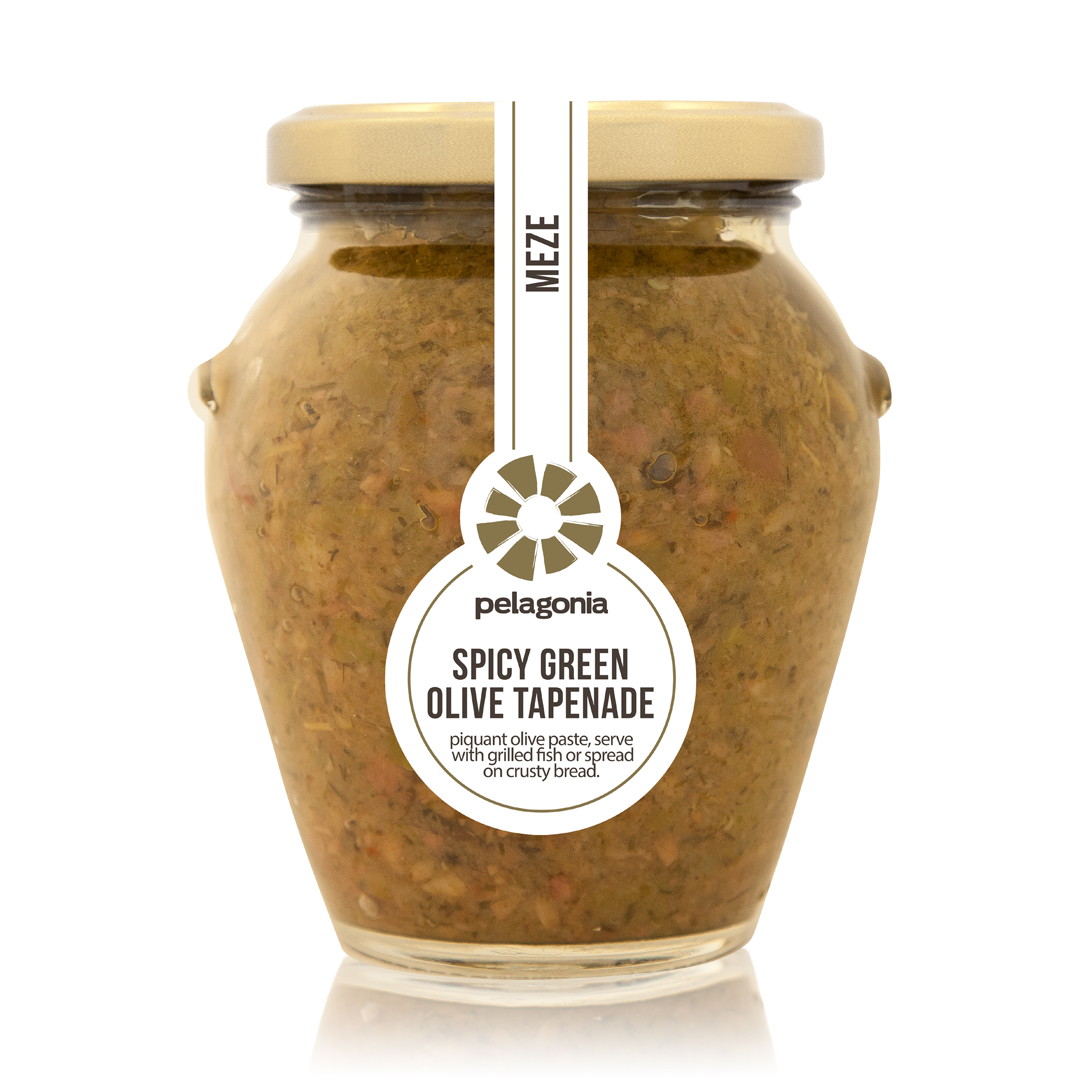 Spicy Green Olive Tapenade