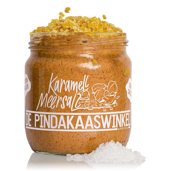 Pindakaaswinkel Karamell Meersalz 420 ml