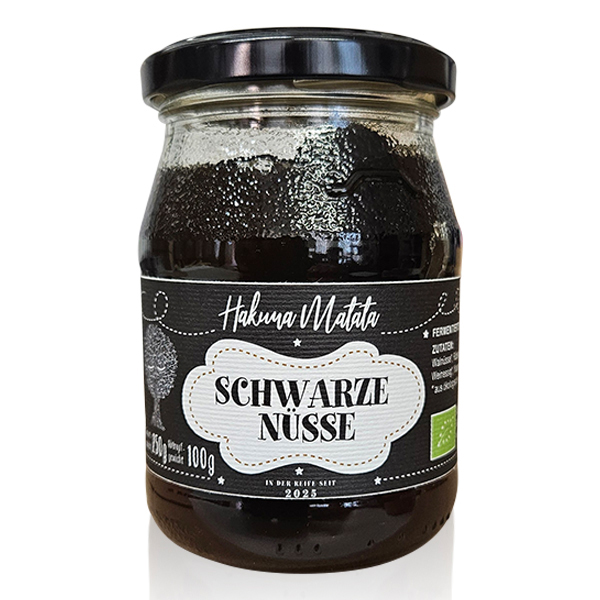 Schwarze Nüsse 100 g