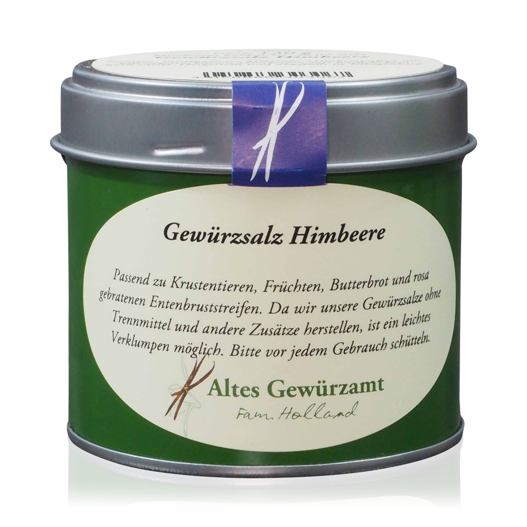 Gewürzsalz Himbeere 160 g Dose