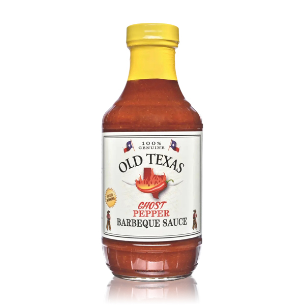 Old Texas Ghost Pepper BBQ Sauce Produktbild Old Texas Ghost Pepper BBQ Sauce 455 ml Flasche