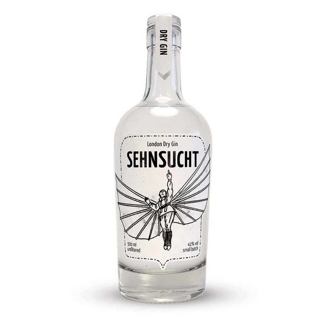 Sehnsuchtgin-onse-1080sq Sehnsucht London Dry Gin 50 cl Flasche