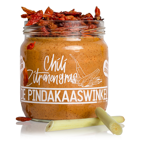 Pindakaaswinkel Chili-Zitronengras 420 ml