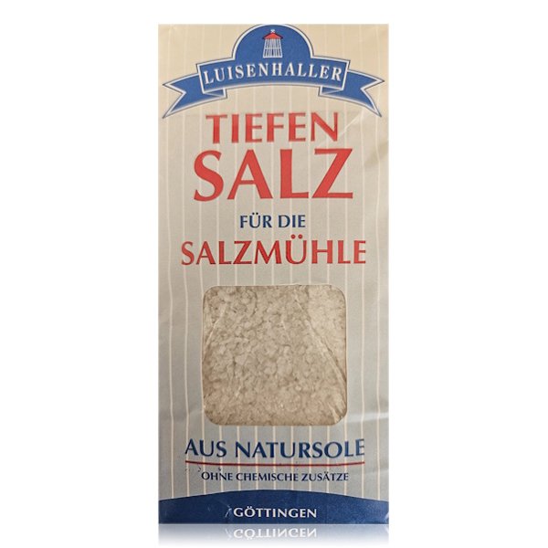 Luisenhaller Salzmühlensalz / Grobes Salz 500 g