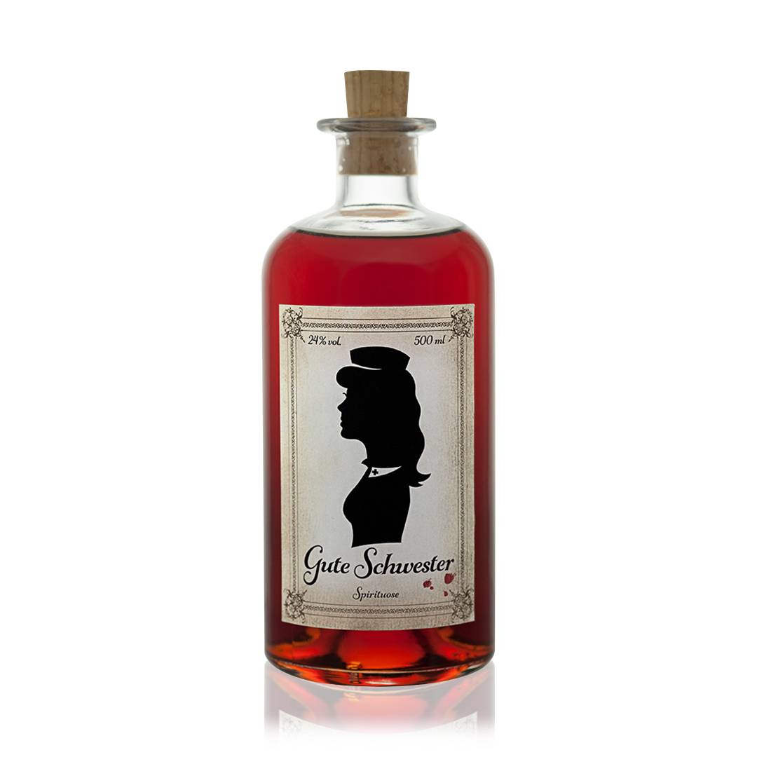 Wohlgemuth-gute_schwester-1080sq Gute Schwester 50 cl / 20 cl Flasche