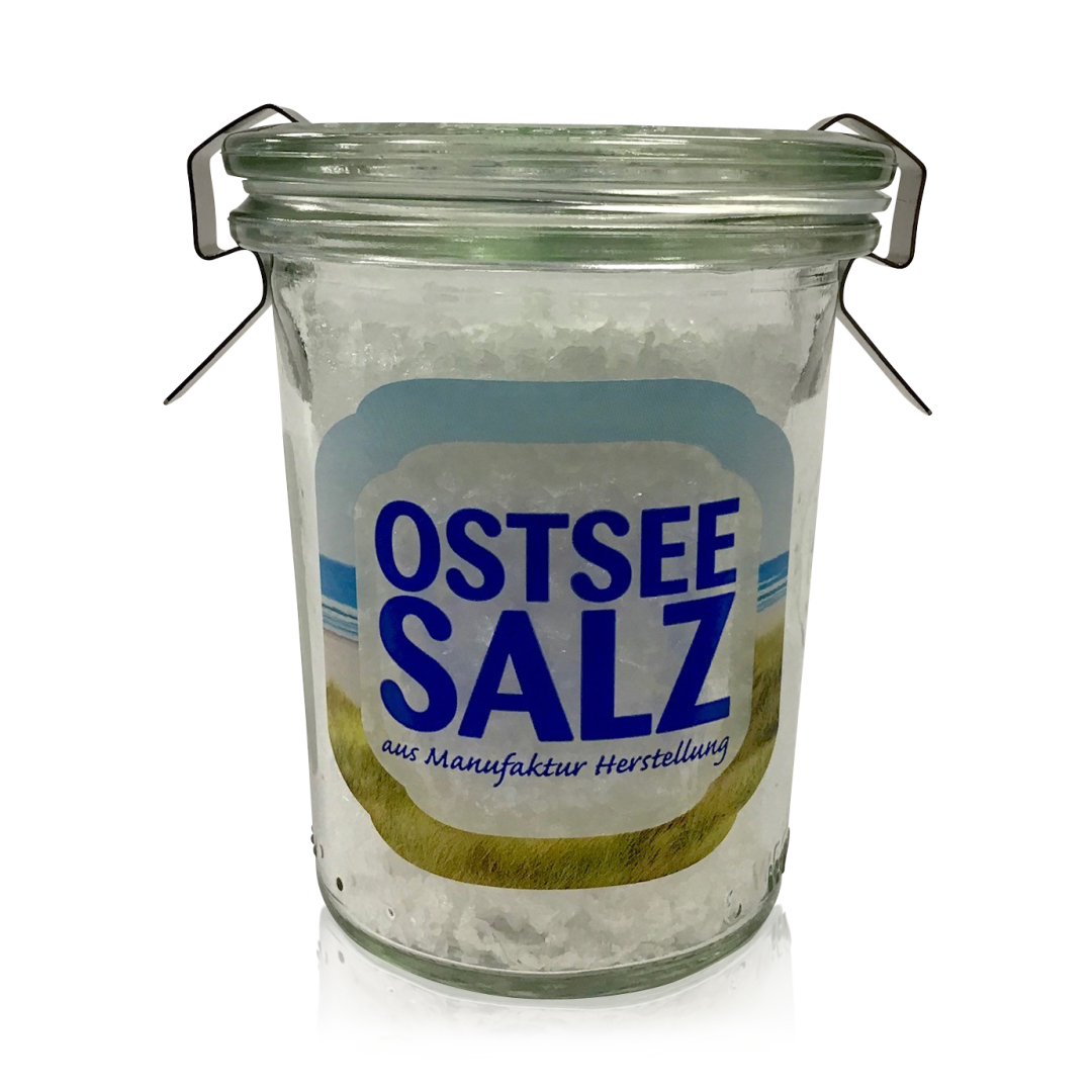 Ostseesalz (Pyramidensalz) - 45 g Glas