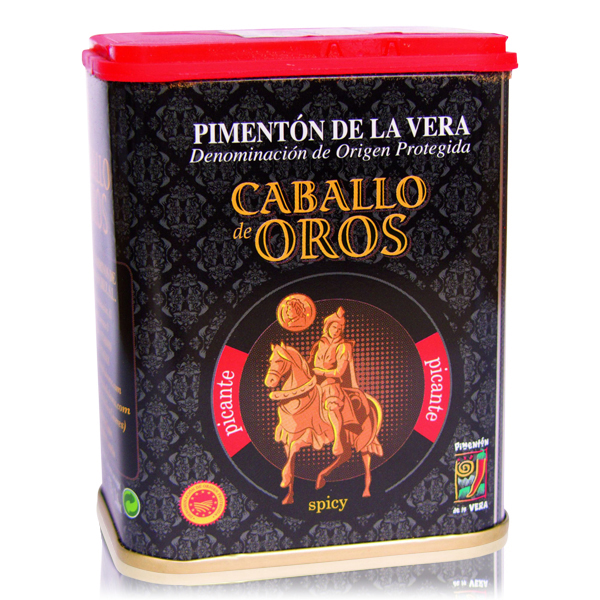 Caballo Oros Pimentón de la Vera Picante 75 g