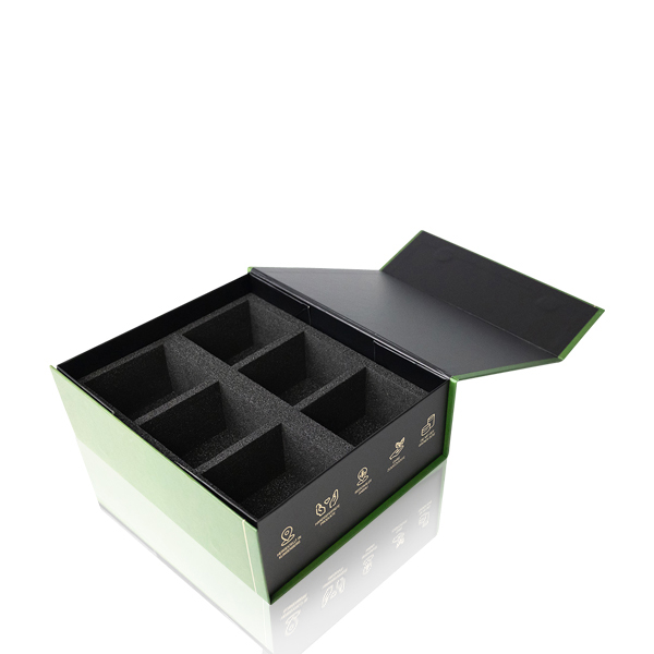 Gewürzamt Geschenkbox leer mit 6er Inlay