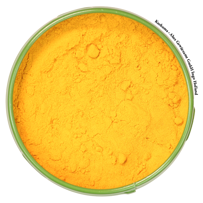 Altes Gewürzamt Kurkuma Indien