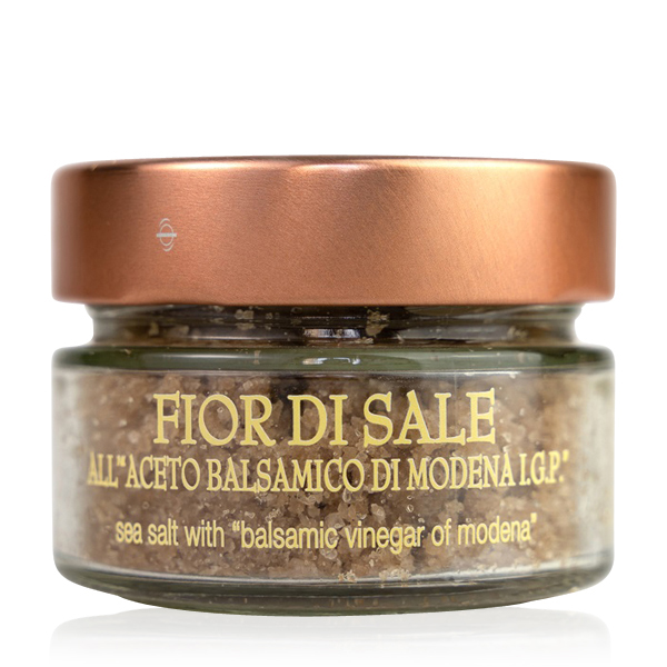 Fior di Sale Balsamico (Balsamico-Salz) 100 g Glas