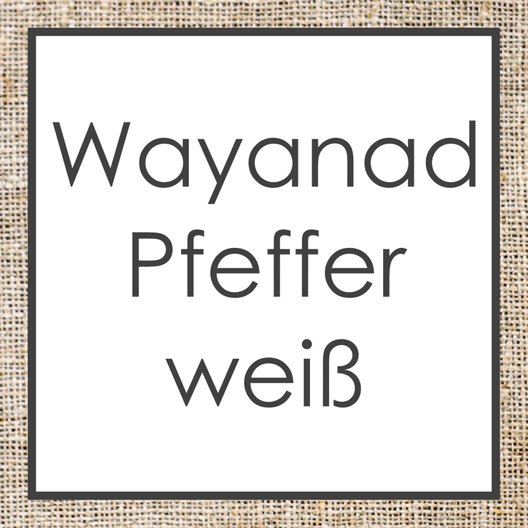 Wayanad-Pfeffer weiß 70 g (neues Design)