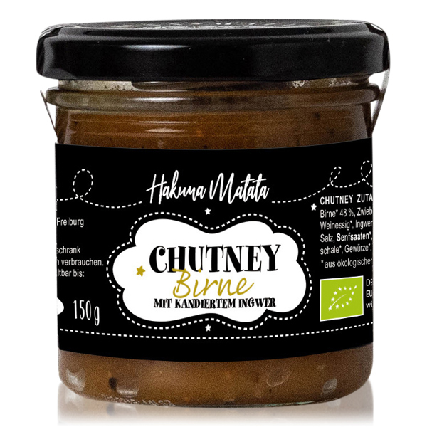 HakuMa Birnen-Chutney 150 g