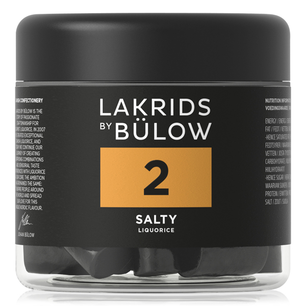 Lakrids by Bülow 2 - Salzig 150 g