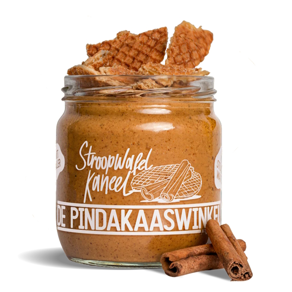 Pindakaaswinkel Stroopwafel Zimt 420 ml