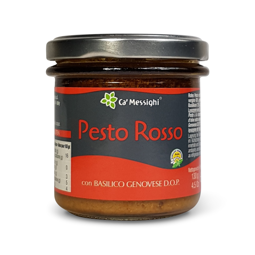 Pesto Rosso 130 g Glas